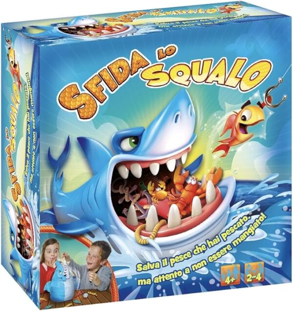 Juego de mordida de tiburón 